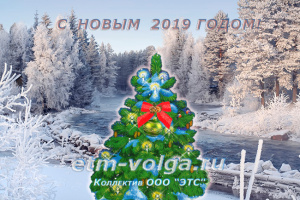 С Новым 2019 годом!